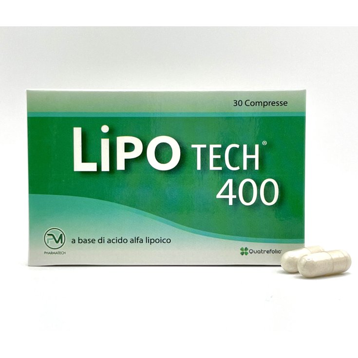Lipotech 400 Nahrungsergänzungsmittel 30 Tabletten