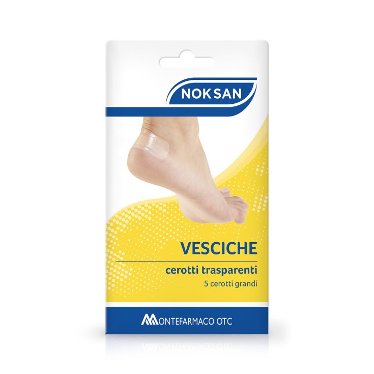 Noksan Tech Blister Patches Pocket Transparent Groß MONTEFARMACO OTC 5 Patches