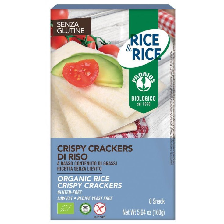 Reis & Reis Crispy Crackers Riso Probios 160g