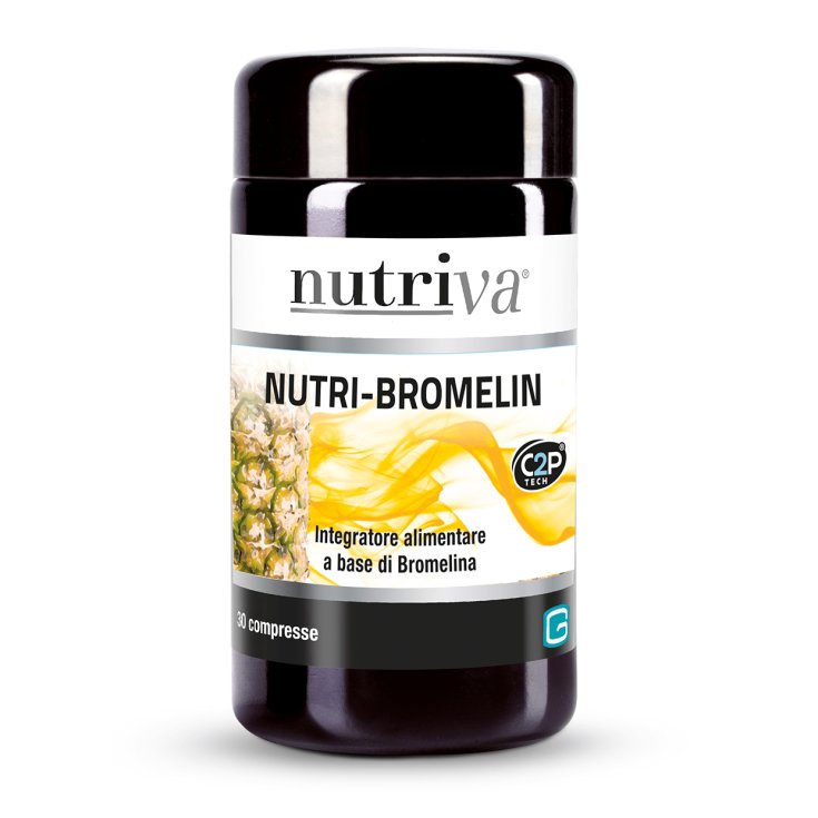 Nutriva Nutri-Bromelin Nahrungsergänzungsmittel 30 Tabletten