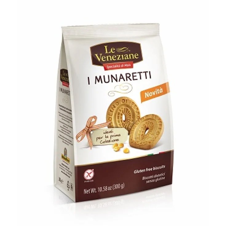 Le Veneziane Munaretti Glutenfreie Kekse 300g