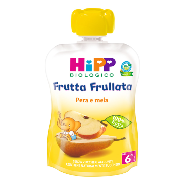 HiPP Bio-Fruchtpüree Birne und Apfel 90g