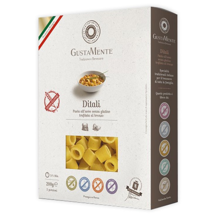 GustaMente Bronze Gezogene Fingerhüte Glutenfreie Pasta 200g