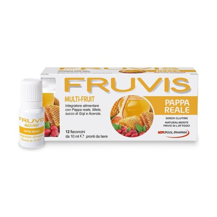 Fruvis Gelée Royale Nahrungsergänzungsmittel 12 Flaschen