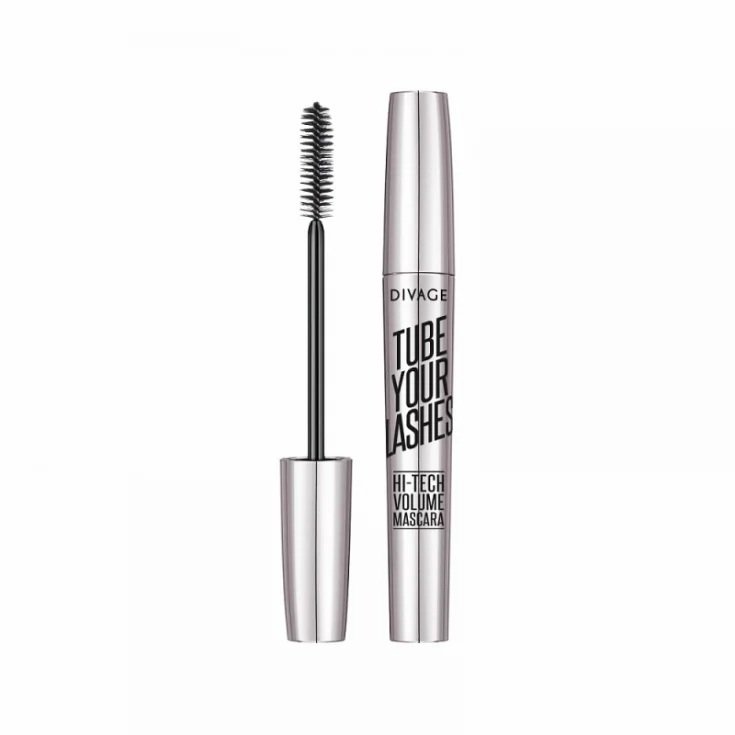 Divage Tube Your Lashes Mascara Hi-Tech Volume 02 Grau