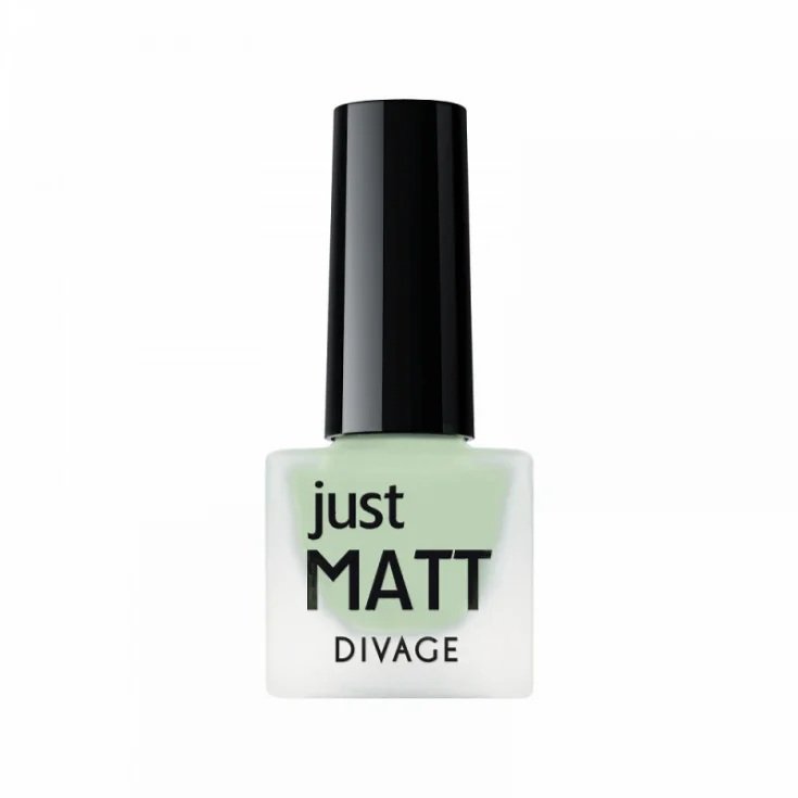 Divage Just Matt Nagellack Matt Effect 10 Hellgrün