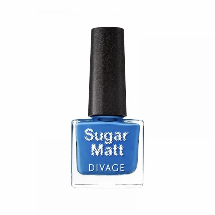 Divage Sugar Matt Nagellack Matt Effekt 07 Blau