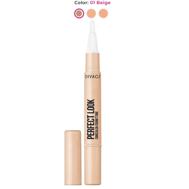 Divage Perfect Look Flüssiger Concealer 01 Beige