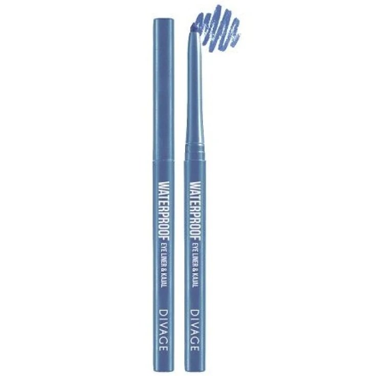 Divage Wasserfester Eyeliner & Kajal 3 Secret Blue