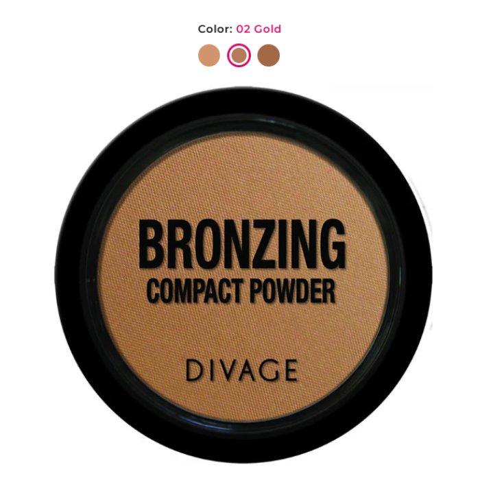 Divage Bronzing Compact Bronzing Puder 02 Gold