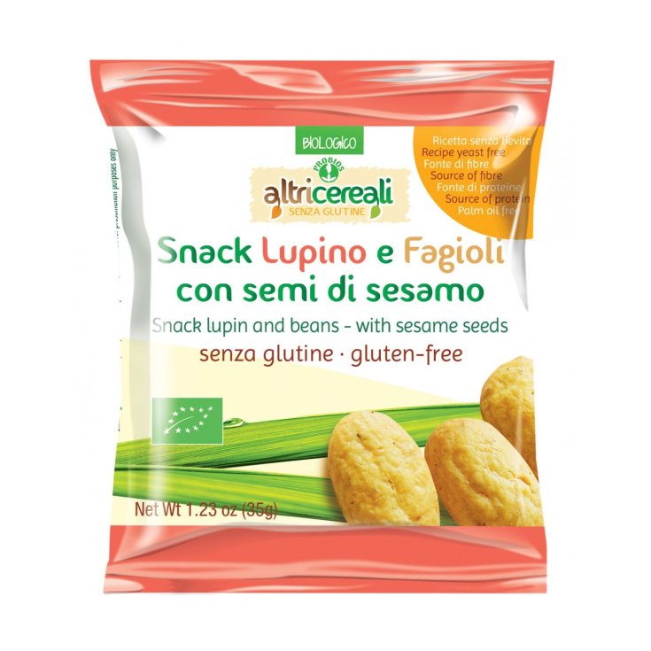 Sonstiges Getreide Snack Lupine und Bohnen mit Sesam Probios 35g