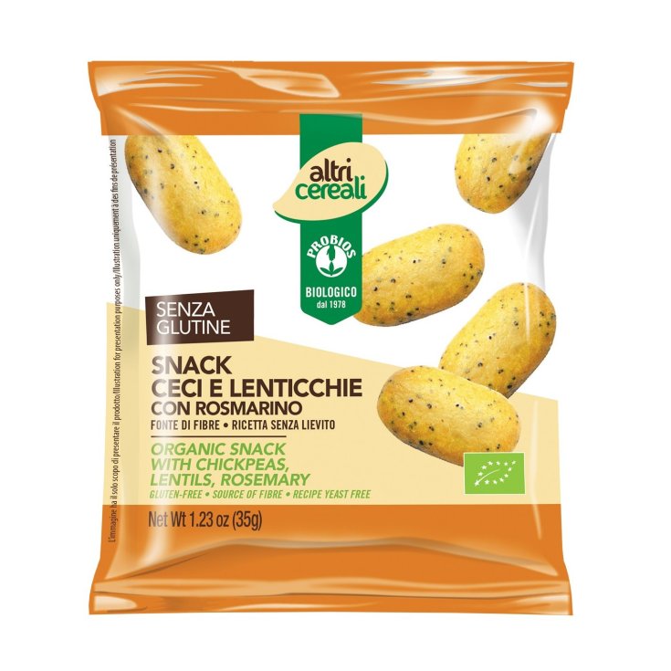 Sonstige Cerealien Snacks Kichererbsen und Linsen mit Rosmarin Probios 35g