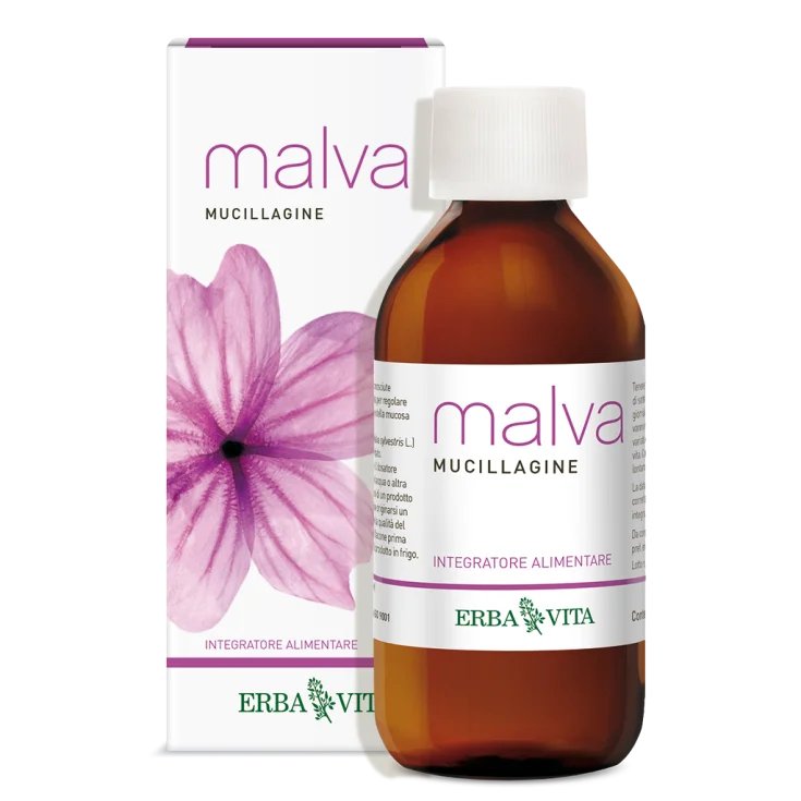 ErbaVita Malva Mucilagine Nahrungsergänzungsmittel 200ml