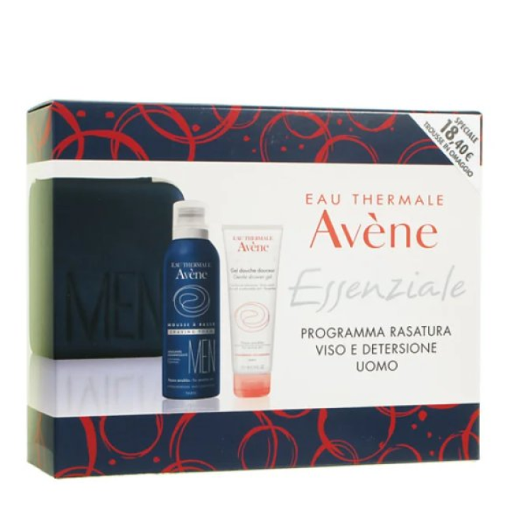 Essential Avene Cleansing Rasierbox mit kostenlosem Trousse