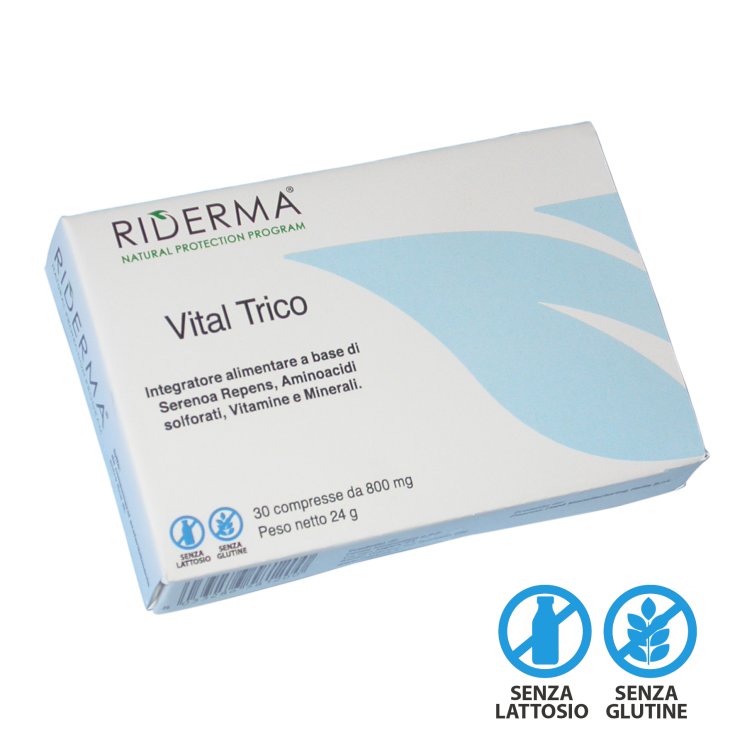 Riderma Vital Trico Nahrungsergänzungsmittel 30 Tabletten