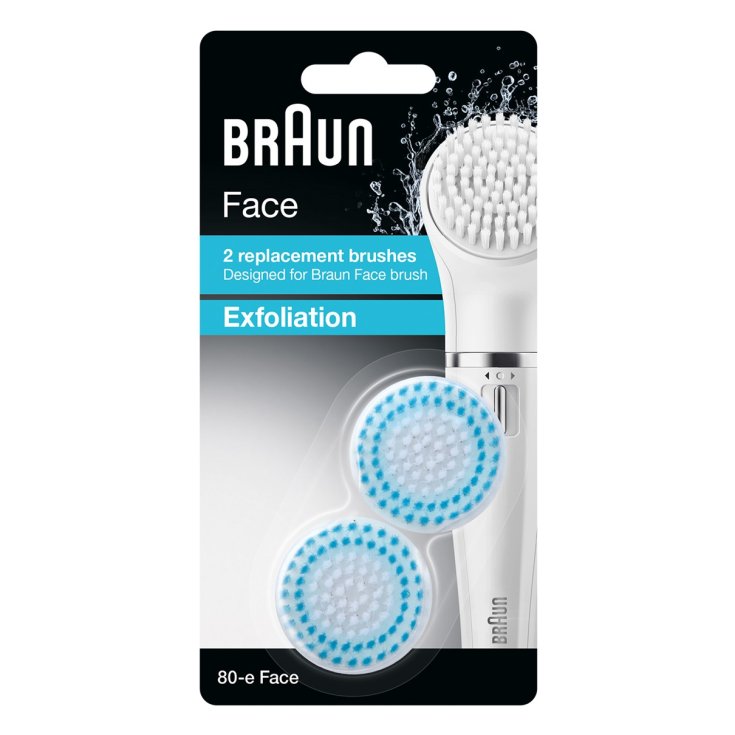 Braun Face SE80 und Peeling-Ersatzbürsten