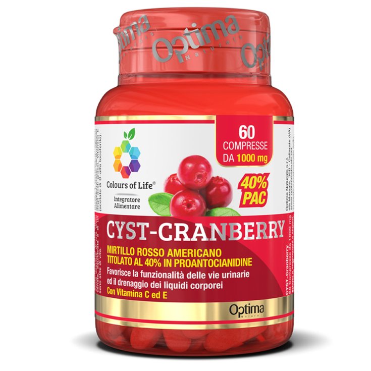 Reiner Cranberry-Extrakt 40 % Colors Of Life® Optima Naturals 60 Tabletten Reiner Cranberry-Extrakt 40 % Colors Of Life® Optima Naturals 60 Tabletten
