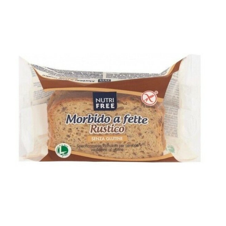 NutriFree Weich geschnittenes rustikales glutenfreies Brot 165g