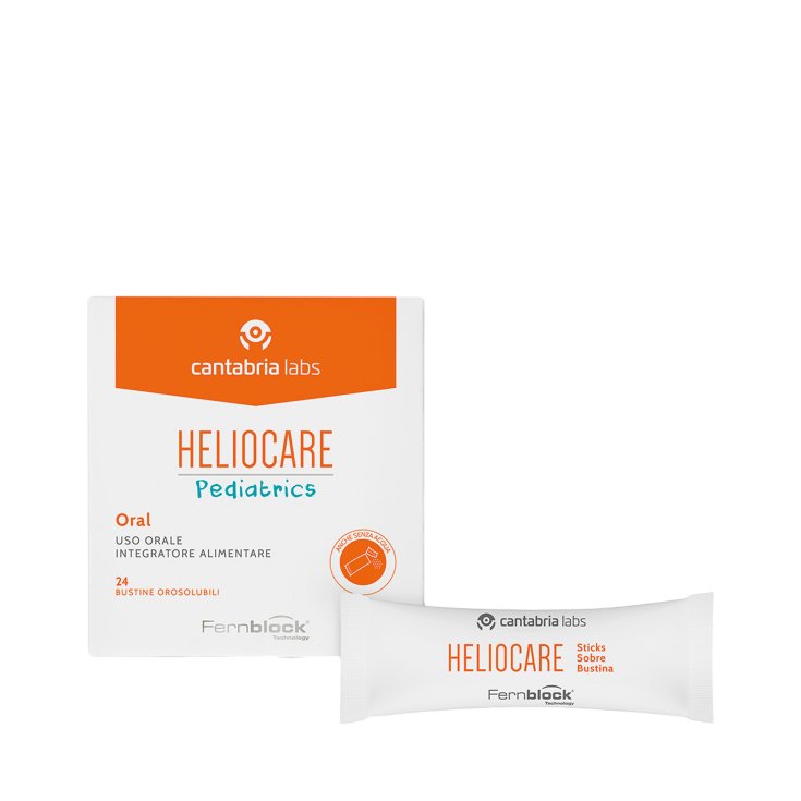 Heliocare Pediatrics Nahrungsergänzungsmittel zum Einnehmen 24 Beutel zum Schmelzen