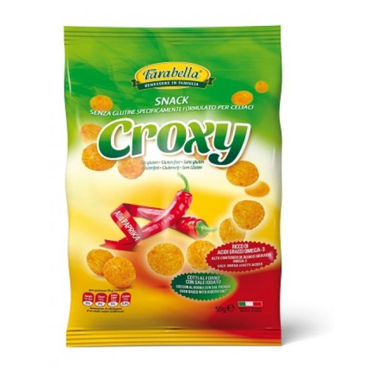 Farabella Croxy Snack Salti Gusto Paprika glutenfrei 50g