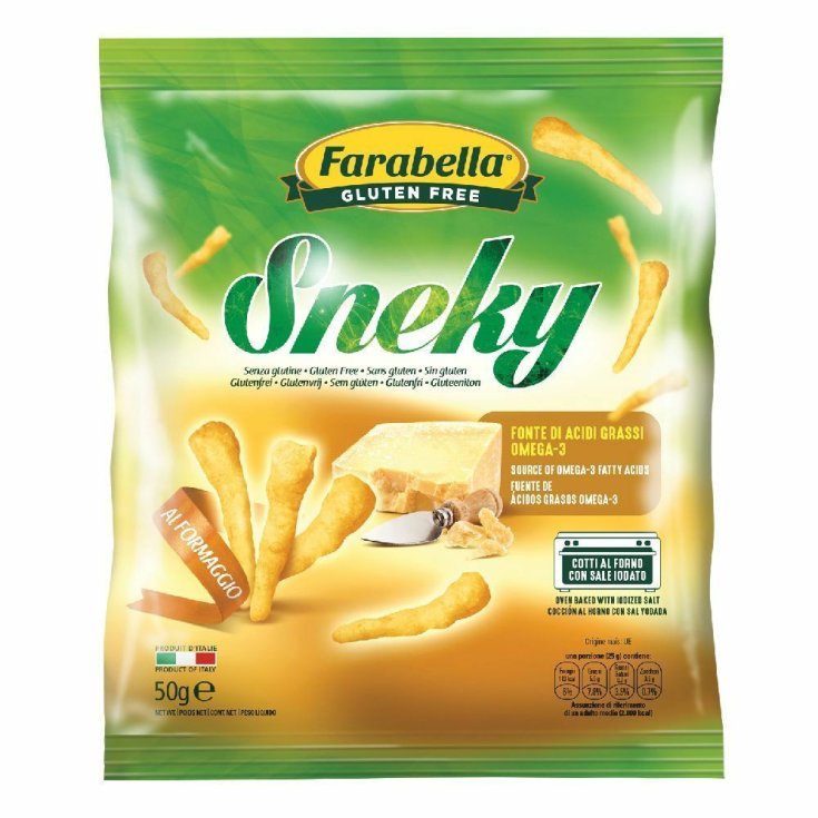 Farabella Sneky Salty Snacks Käsegeschmack Glutenfrei 50g