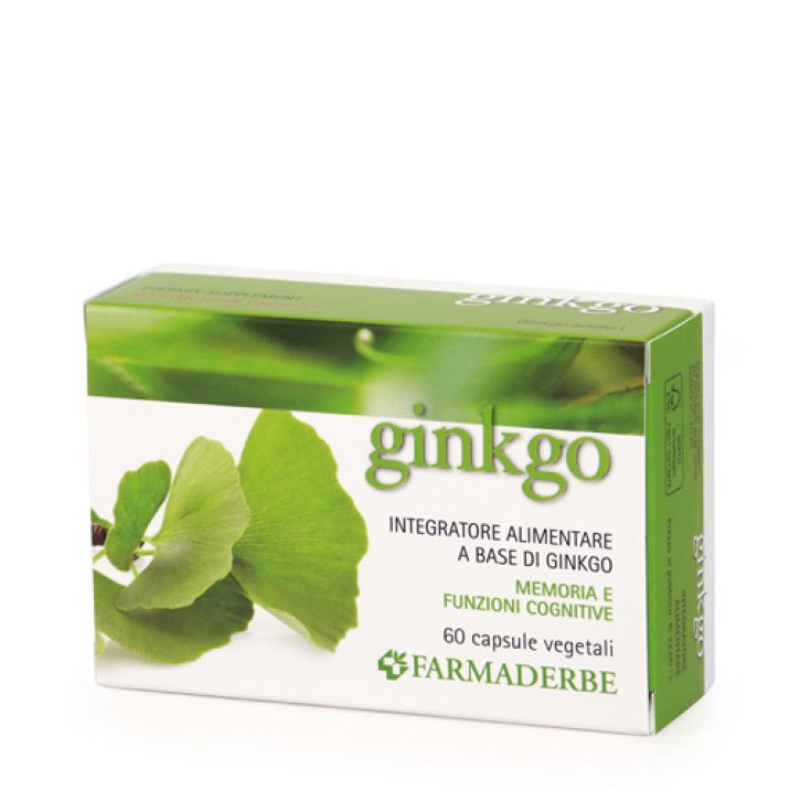 Farmaderbe Ginkgo Biloba Nahrungsergänzungsmittel 60 Kapseln