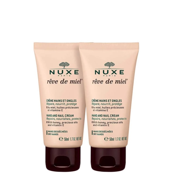 Rêve De Miel Nuxe Hand- und Nagelcreme 2x50ml