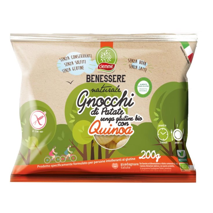 Ciemme Natural Wellness Kartoffelgnocchi Quinoa Glutenfrei 200g