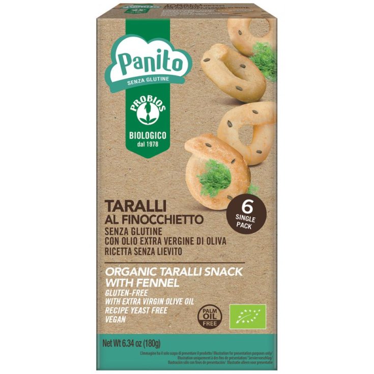 Patino Taralli Mit Fenchel Glutenfrei Probios 180g