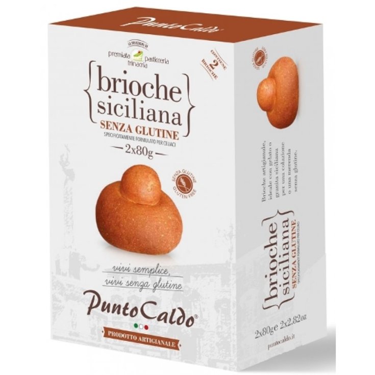 Punto Caldo Brioche sizilianische Handwerker Glutenfrei 160g