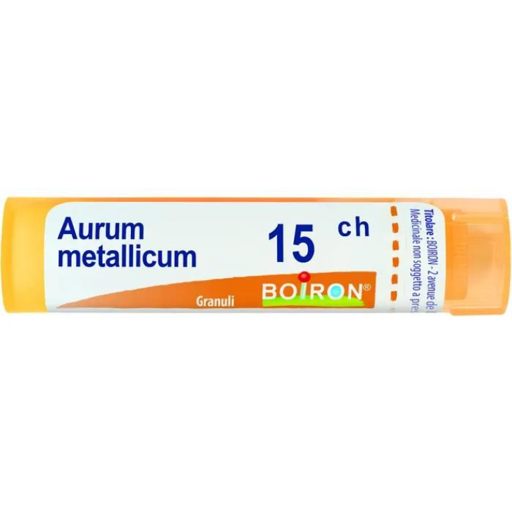 Boiron Aurum Metallicum 15ch Homöopathisches Granulat