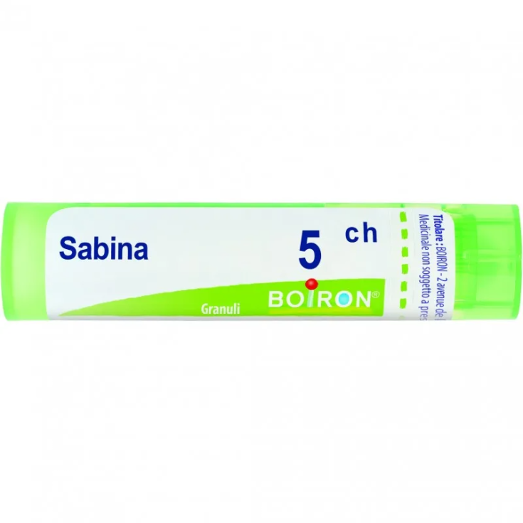 Laboratoires Boiron Sabina 5ch Homöopathisches Mittel in Granulat