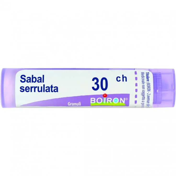 Laboratoires Boiron Sabal Serrulata 30ch Homöopathisches Mittel in Granulat