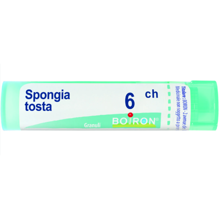 Boiron Spongia Tosta 6ch Homöopathisches Mittel in Granulat