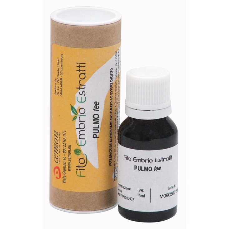 Pulmo Fee Fito Embrio Cemon Extrakte 15ml