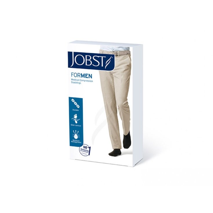 Bsn Medical Jobst For Men Herren Kniestrümpfe 15-20mmHg Farbe Bordeaux Größe 5 1 Paar