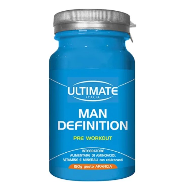 Ultimate Man Definition Preworkout Nahrungsergänzungsmittel Orange 150g