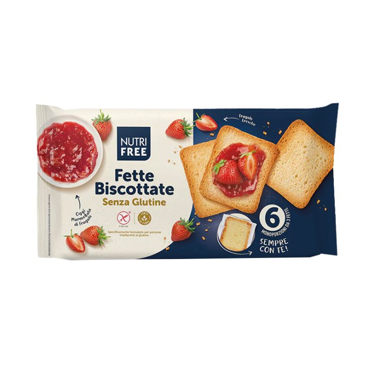 NutriFree Glutenfreier Zwieback 225g