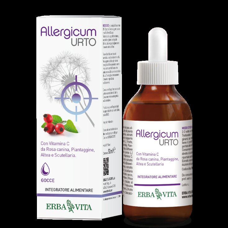 ErbaVita Allergicum Urto Tropfen Nahrungsergänzungsmittel 50ml