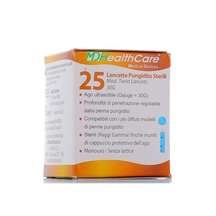 Md Healthcare Lanzetten Stechhilfe 25 Stück0g