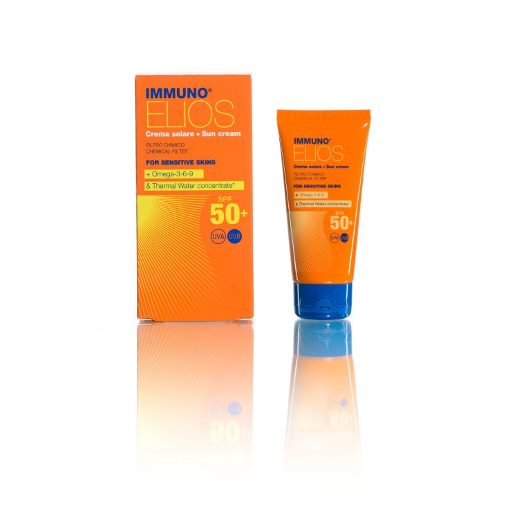 Immuno Elios Sonnencreme für empfindliche Haut SPF50 + Morgan Pharma 50ml