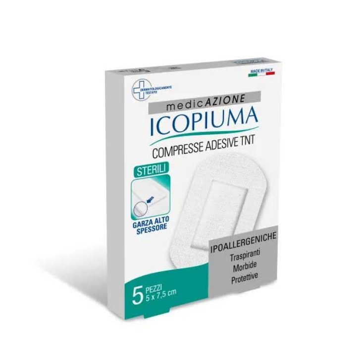 Desa Pharma Icopiuma Tnt Klebetablette 7,5x5cm 5 Stück