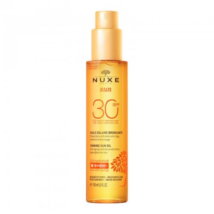 Nuxe Sun Sonnenöl für Gesicht und Körper LSF 30 150 ml