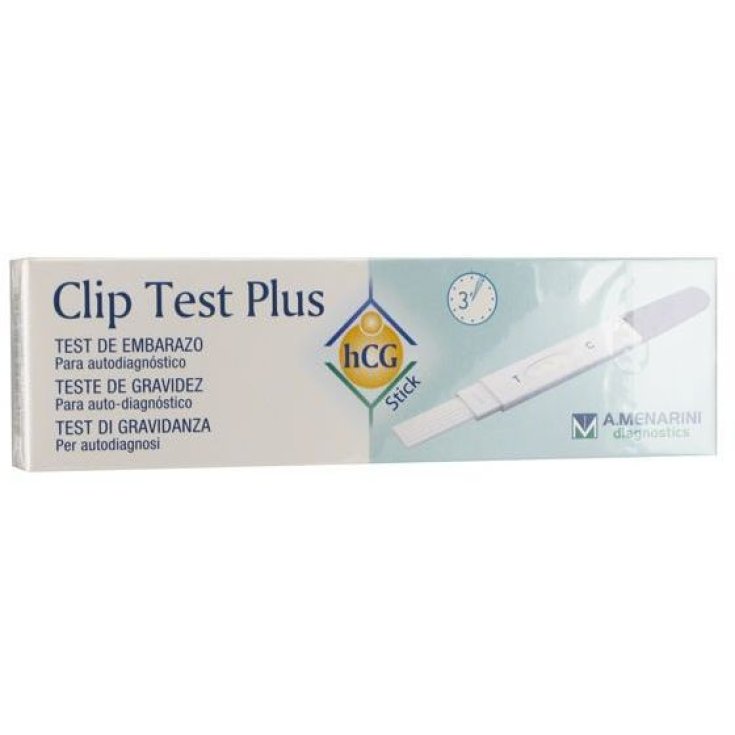 Clip Test Plus HCG Stick Schwangerschaftstest 1 Test
