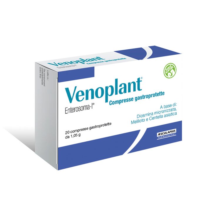 Aesculapius Farmaceutici Venoplant Nahrungsergänzungsmittel 20 magengeschützte Tabletten