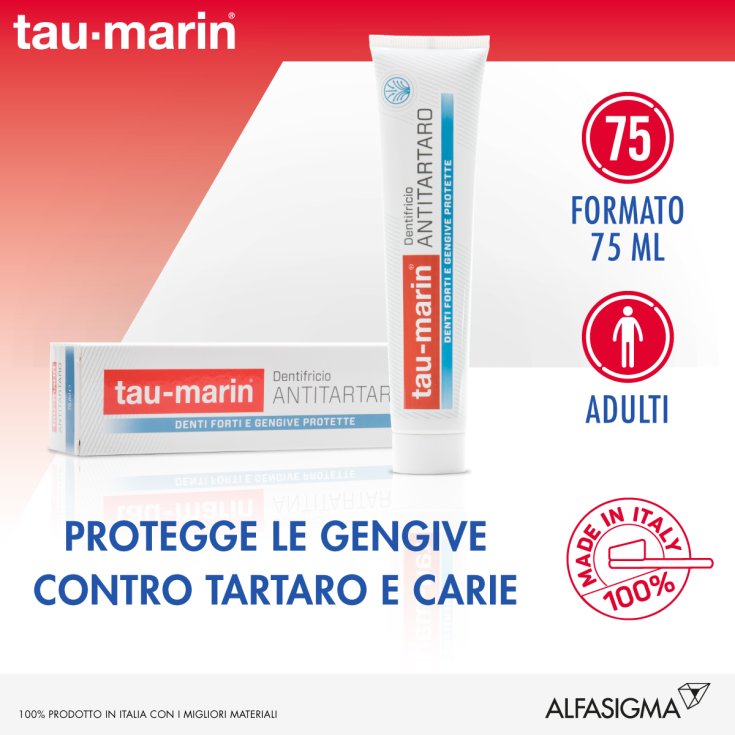 Zahnpasta Antitartaro Tau Marin 75ml