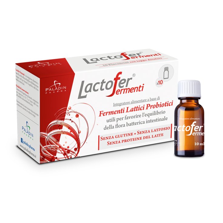 Paladin Pharma Lactofer Milchfermente 10 Fläschchen mit 10 ml