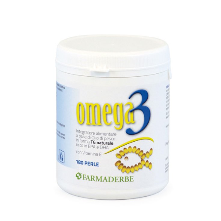 Farmaderbe Omega 3 Nahrungsergänzungsmittel 180 Perlen