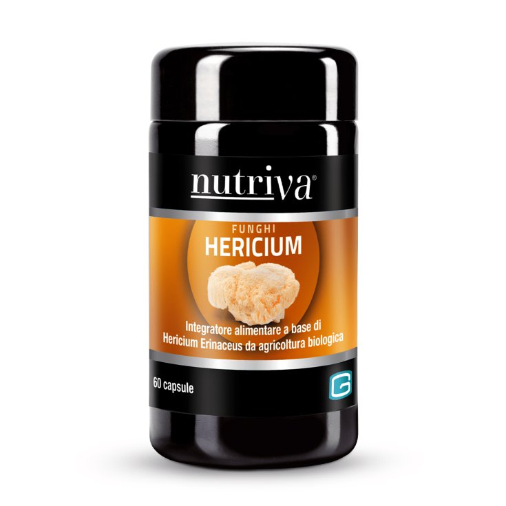 Nutriva Hericium Nahrungsergänzungsmittel 60 pflanzliche Tabletten