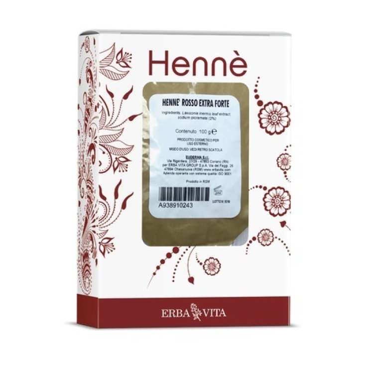 Extraforte Rotes Henna Erba Vita 100g